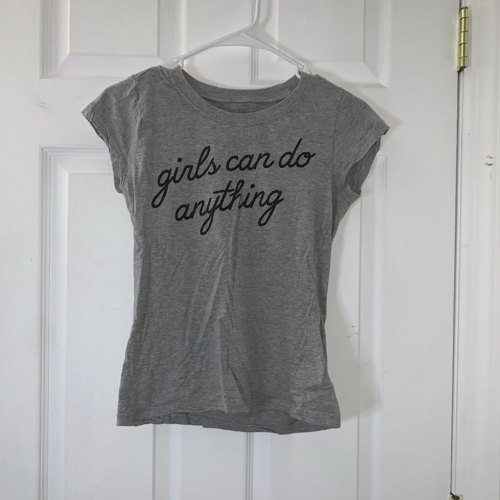 Gray Women empowerment tshirt